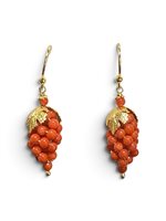 Orecchini Mandile 1922 Donna Coralli in Argento Corallo 2MORC26